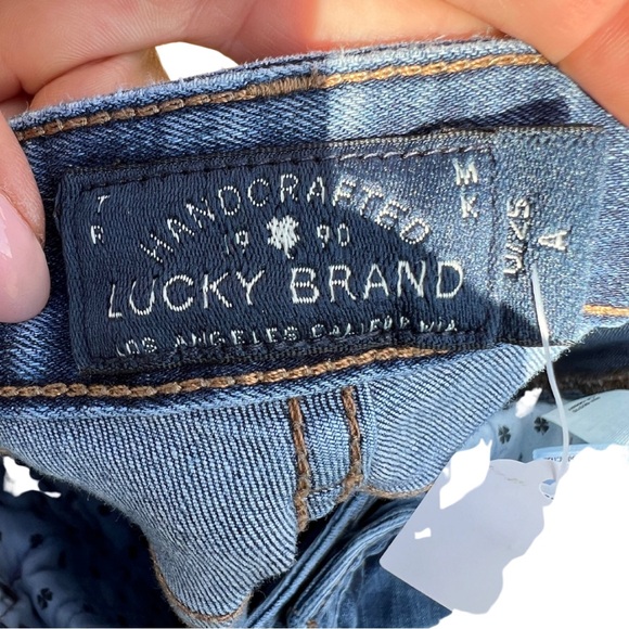 Lucky Brand Lolita Boot Dark Wash Jeans Size 0 - Picture 8 of 9